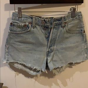 Vintage Levi’s 501 cutoffs